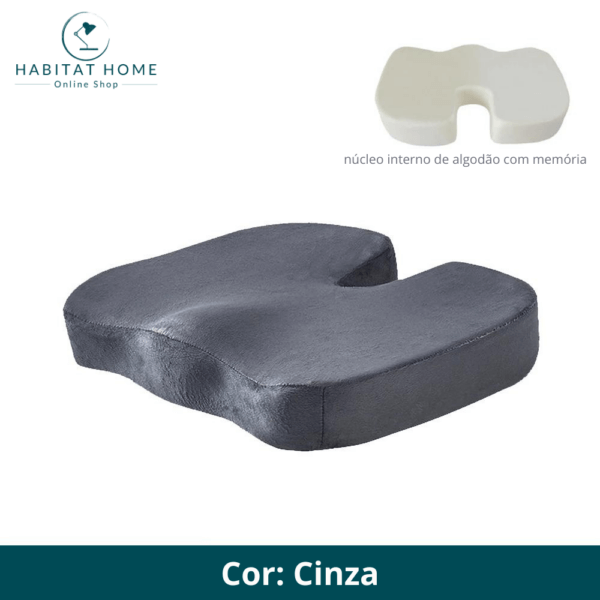 Almofada de memória para cóccix, postural. - Image 5